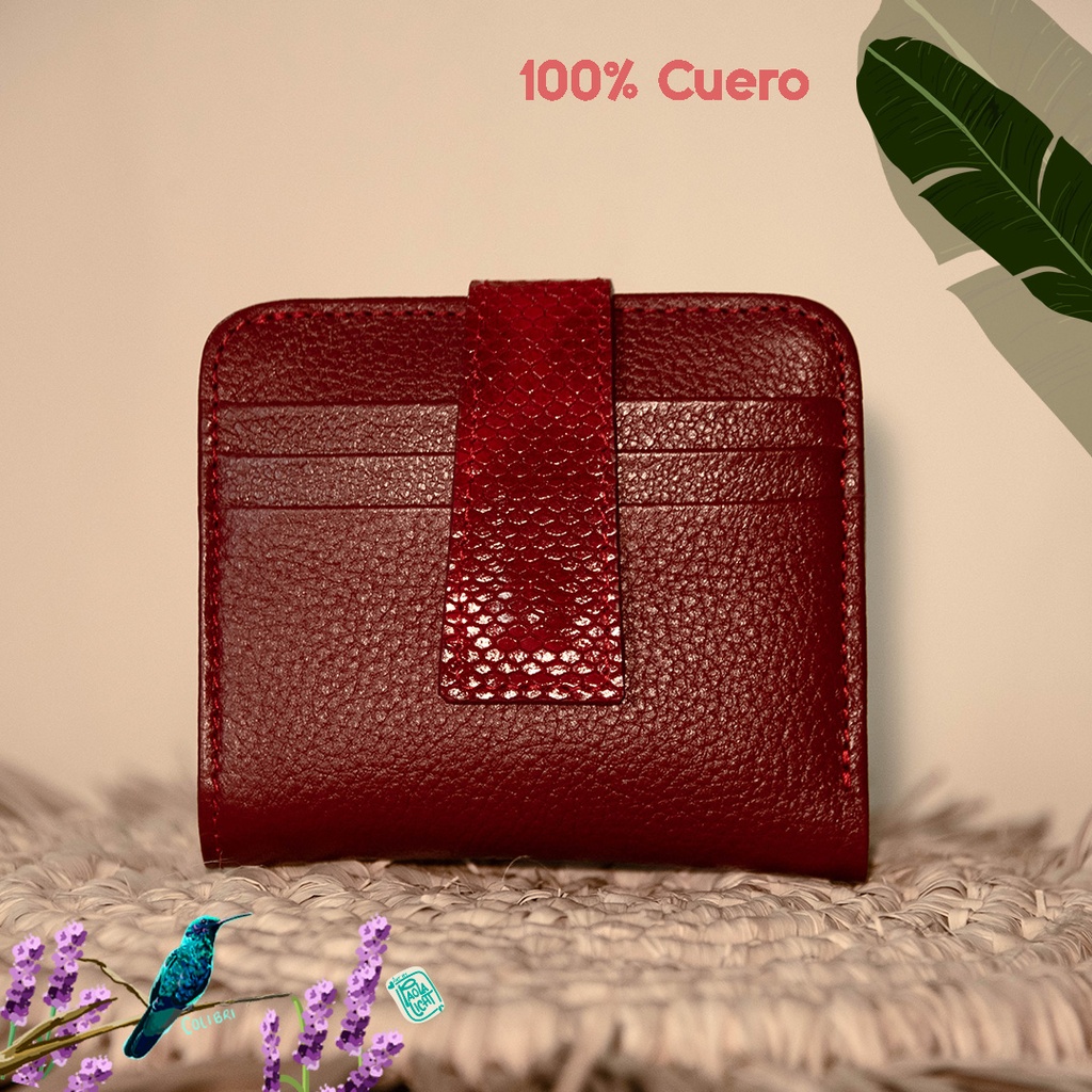 Billetera mini - Roja 