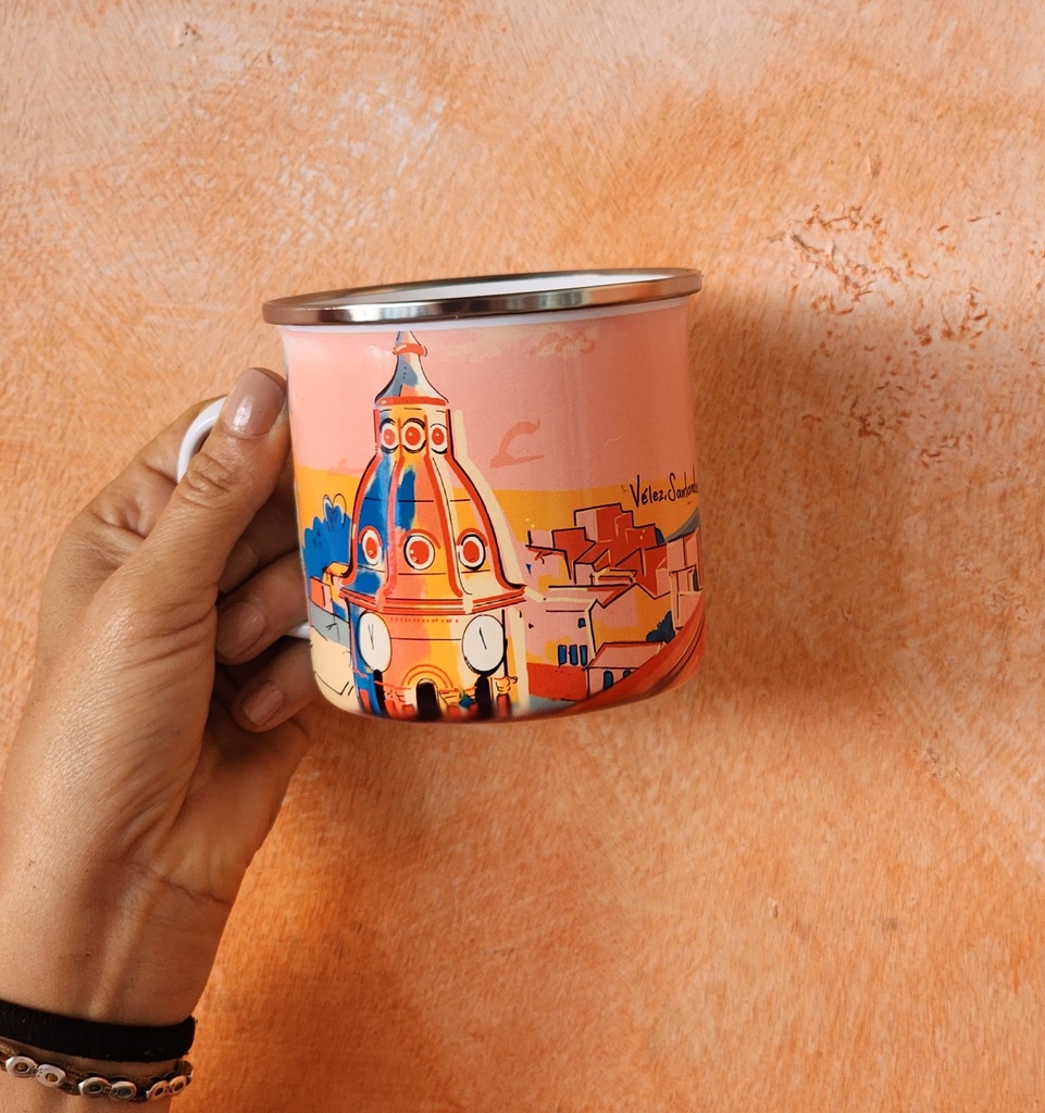 Taza de peltre